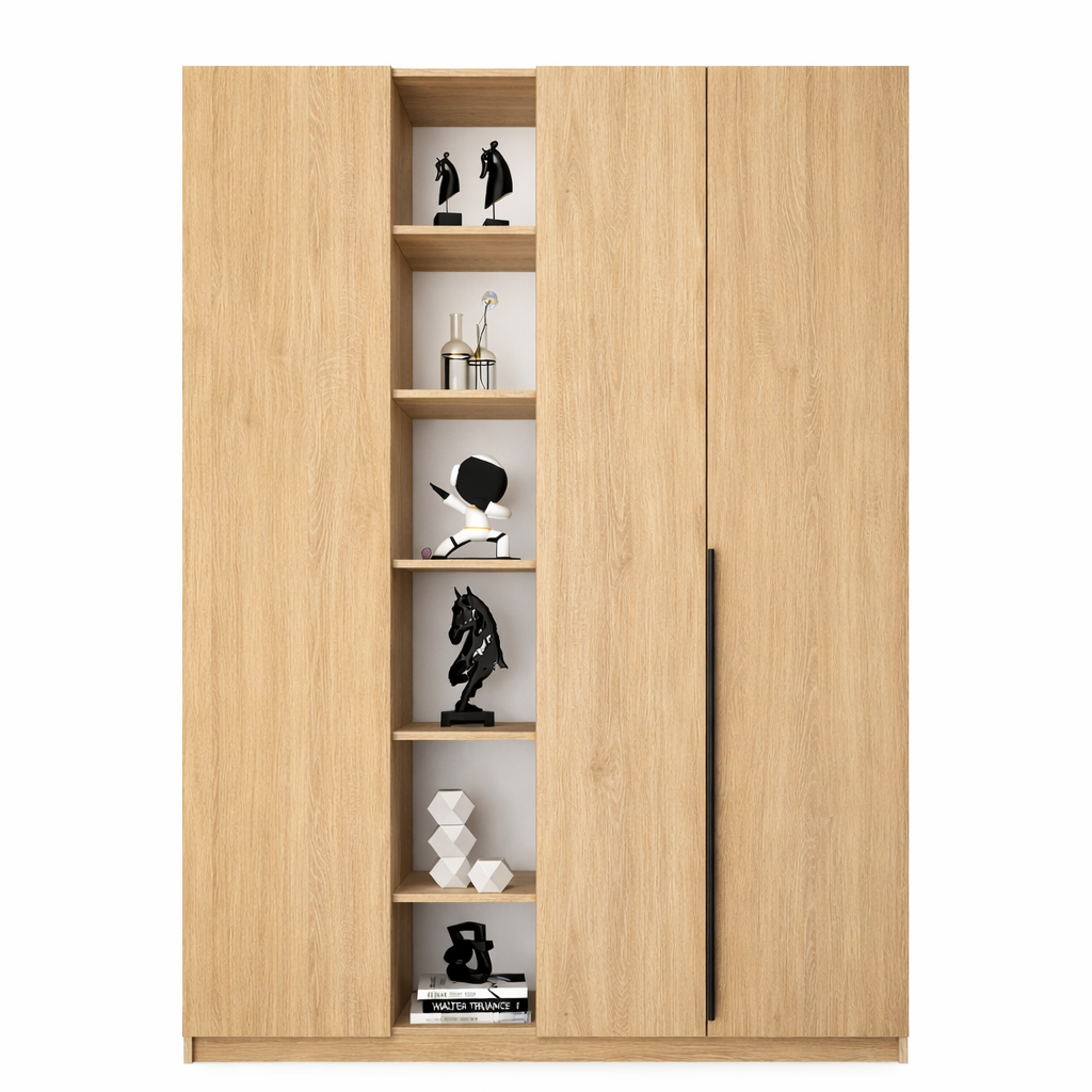 Шафа з трьома секціями та полицями (RX3F1500DSDS)