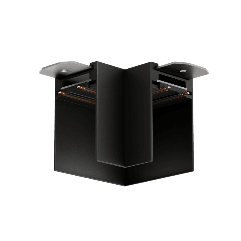 З'єднувач кутовий Prolum для магнитного трекового профиля P25 (29505860) - фото 2 З'єднувач кутовий Prolum для магнитного трекового профиля P25 (29505860) - фото 2