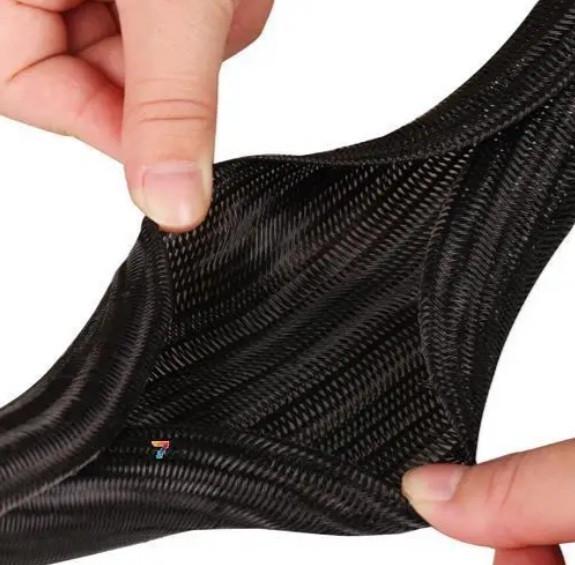 Кабельне обплетення самозакручуване еластичне D 12,7 мм 10 м Чорний (000049886) - фото 7 Кабельне обплетення самозакручуване еластичне D 12,7 мм 10 м Чорний (000049886) - фото 7