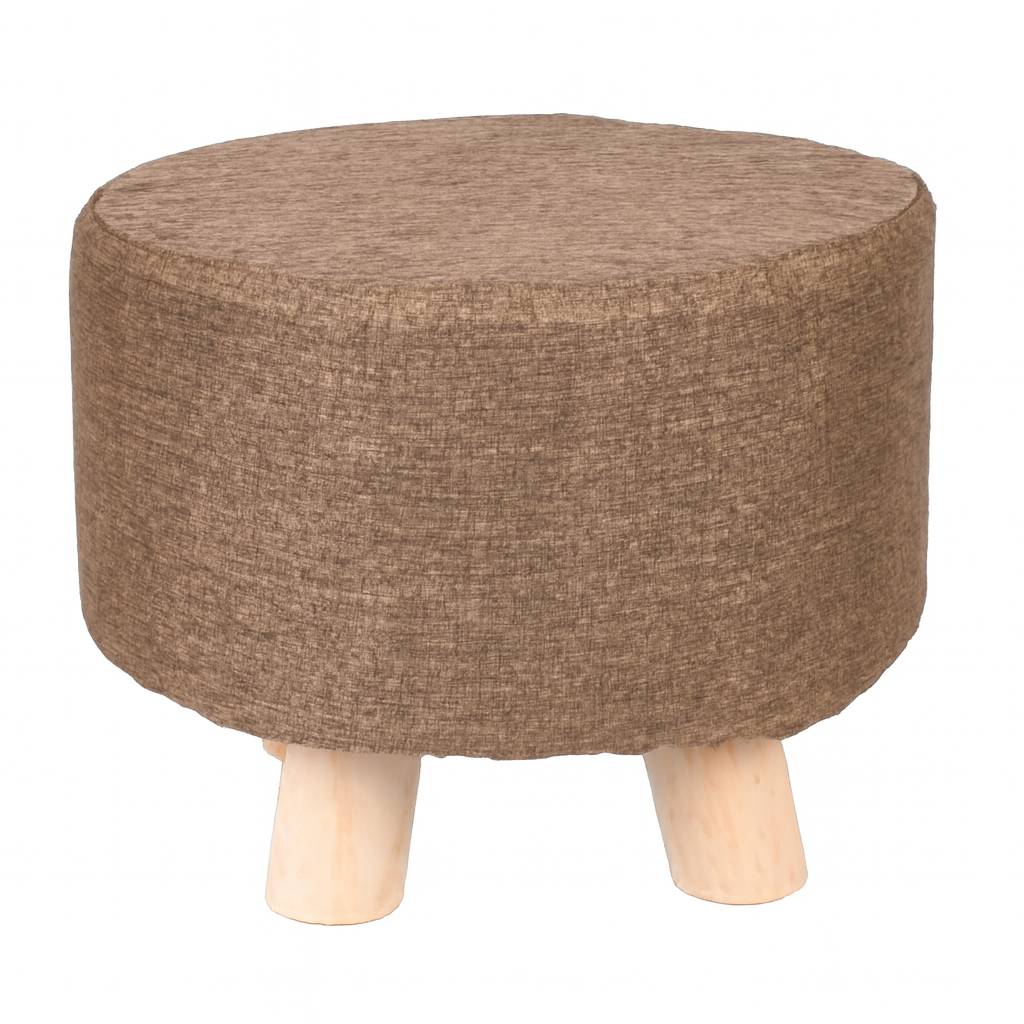 Пуф м'який Texture R33438 28х29 см Коричневий