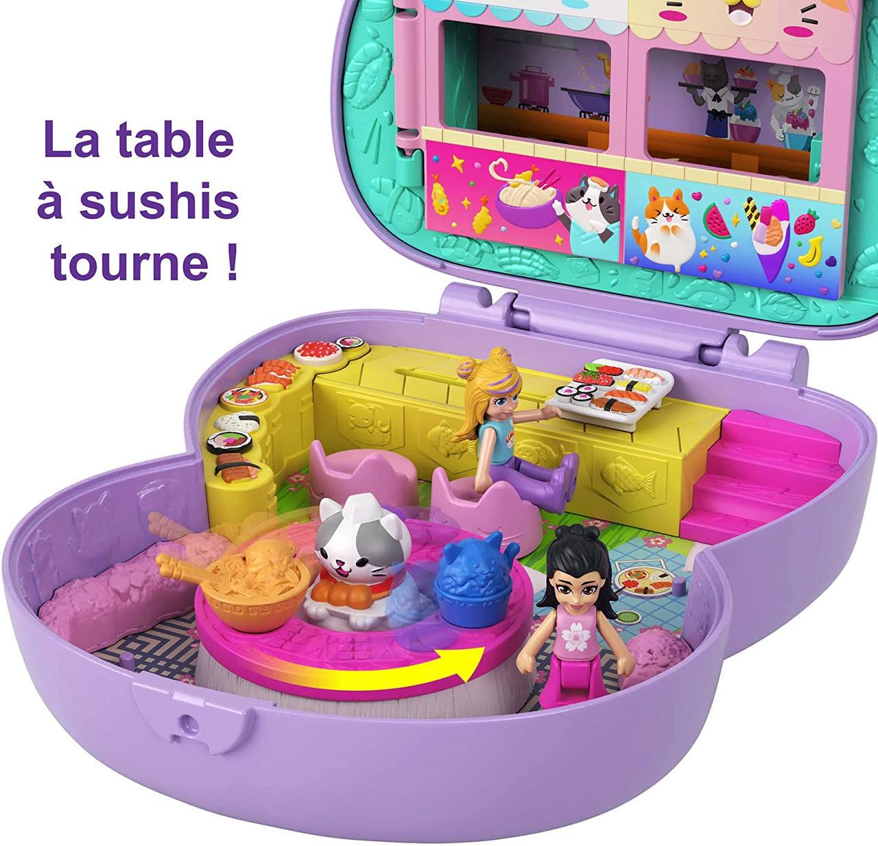 Ігровий набір Polly Pocket Sushi Shop (HCG21) - фото 5