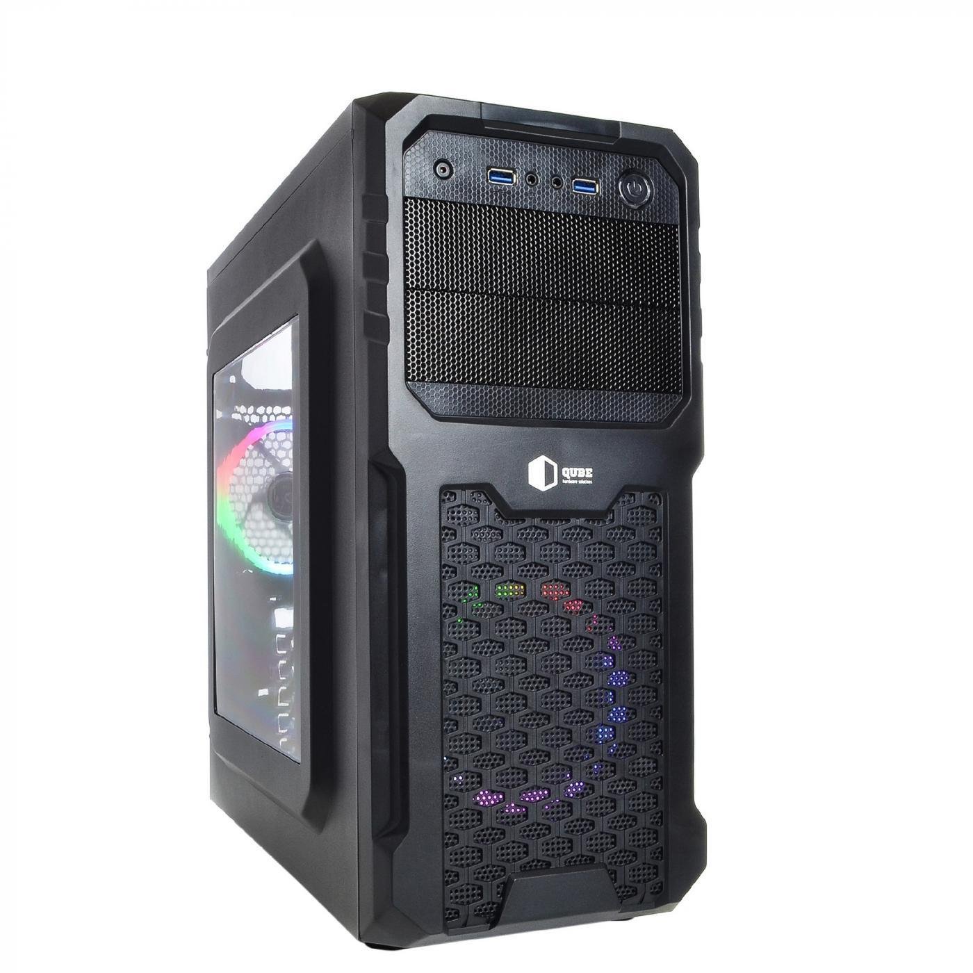 Системный блок игровой QUBE i3 10100F GTX 1050 Ti 4GB 811