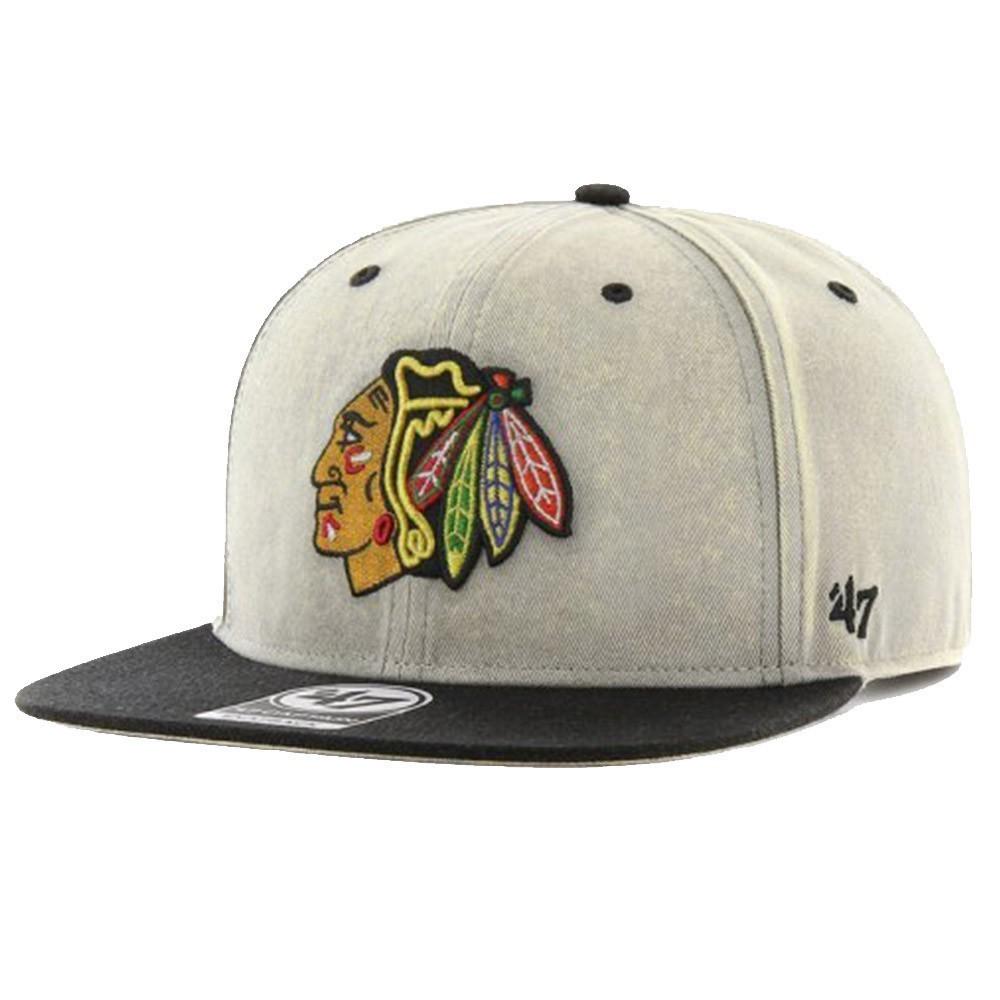 Кепка 47 Brand CEMENT CAPTAIN CHICAGO BLACKHAWKS (CMNTP04GWP-GY) Кепка 47 Brand CEMENT CAPTAIN CHICAGO BLACKHAWKS (CMNTP04GWP-GY)