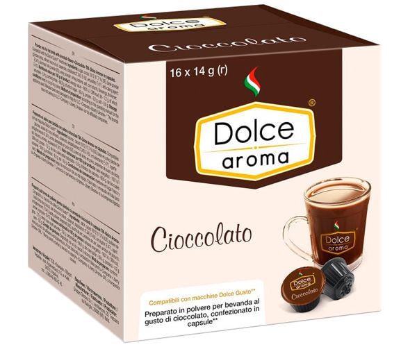 Кава у капсулах Dolce Aroma Cioccolato Dolce Gusto 16 шт. (4820093485197) - фото 1