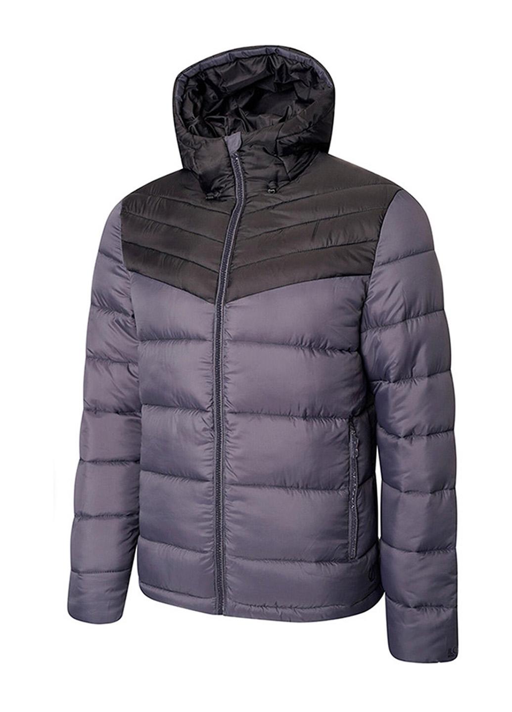 Куртка чоловіча зимова Dare 2B Hot Shot Hooded Baffled Jacket M Ebony Grey/Black (DPN001-75N-BLK-M)