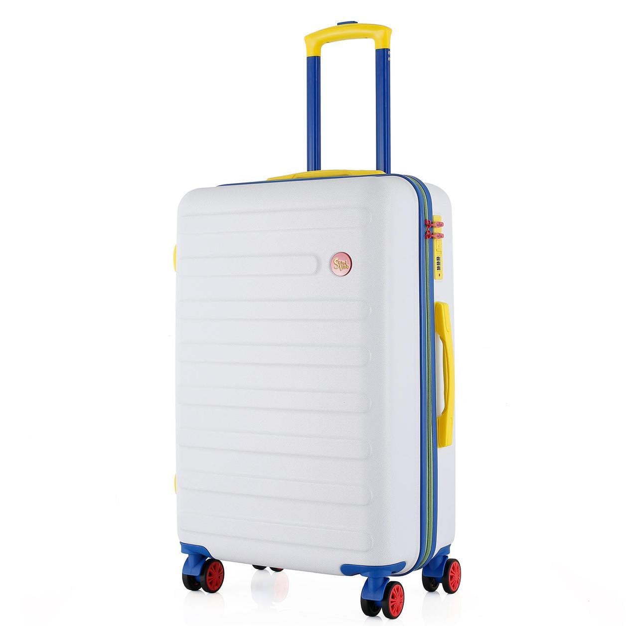 Чемодан SEMI LINE 24" M White (T5842-2)