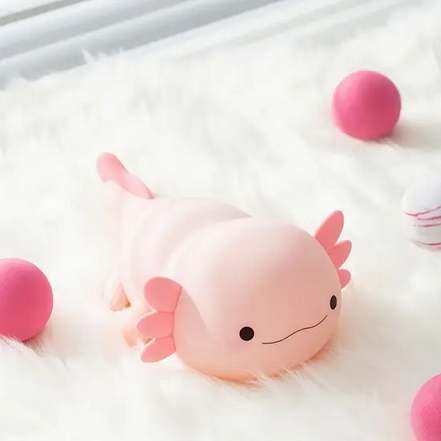 Нічник силіконовий акумуляторний аксолотль (DS-AX-01) - фото 4