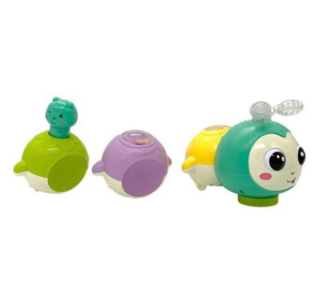 Игрушка музыкальная гусеница 3225 разборная магнитные части ездит с подсветкой (82175) - фото 2 Игрушка музыкальная гусеница 3225 разборная магнитные части ездит с подсветкой (82175) - фото 2