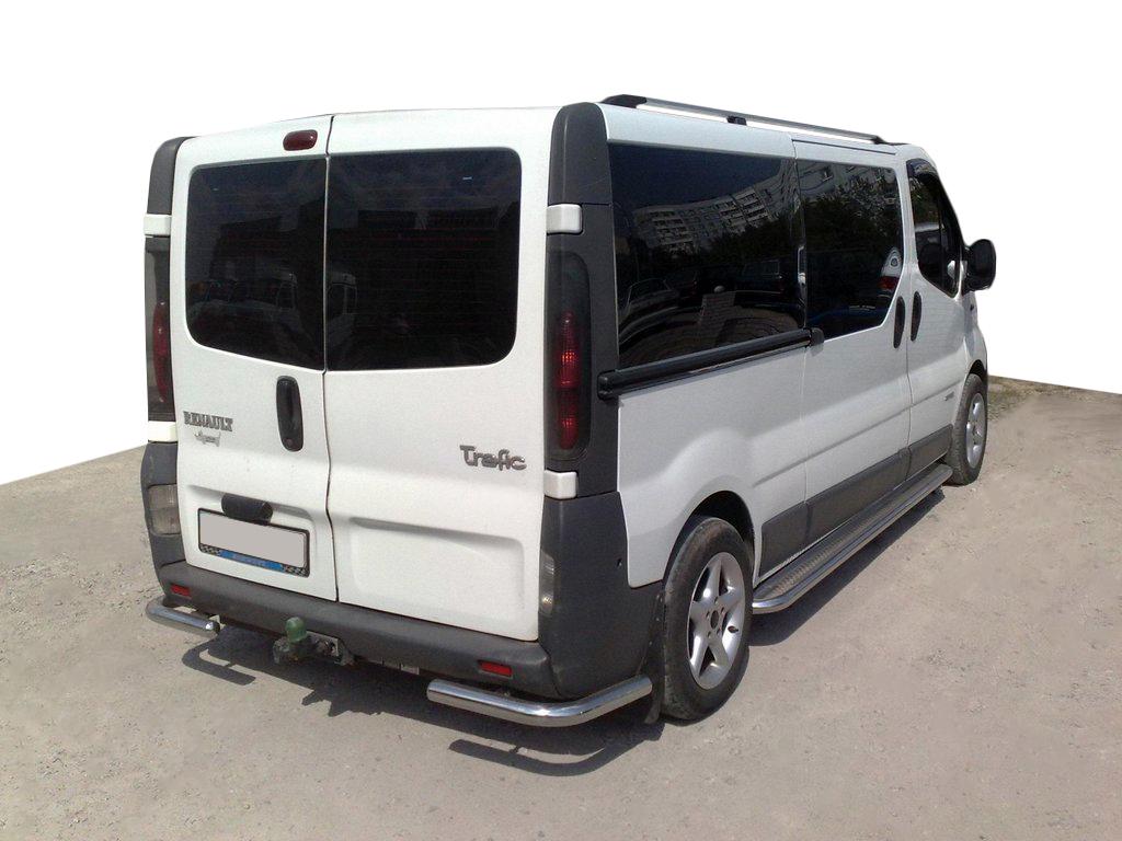Задние уголки AK003 CAN для Nissan Primastar 2002-2014 гг. нержавеющая сталь Хром