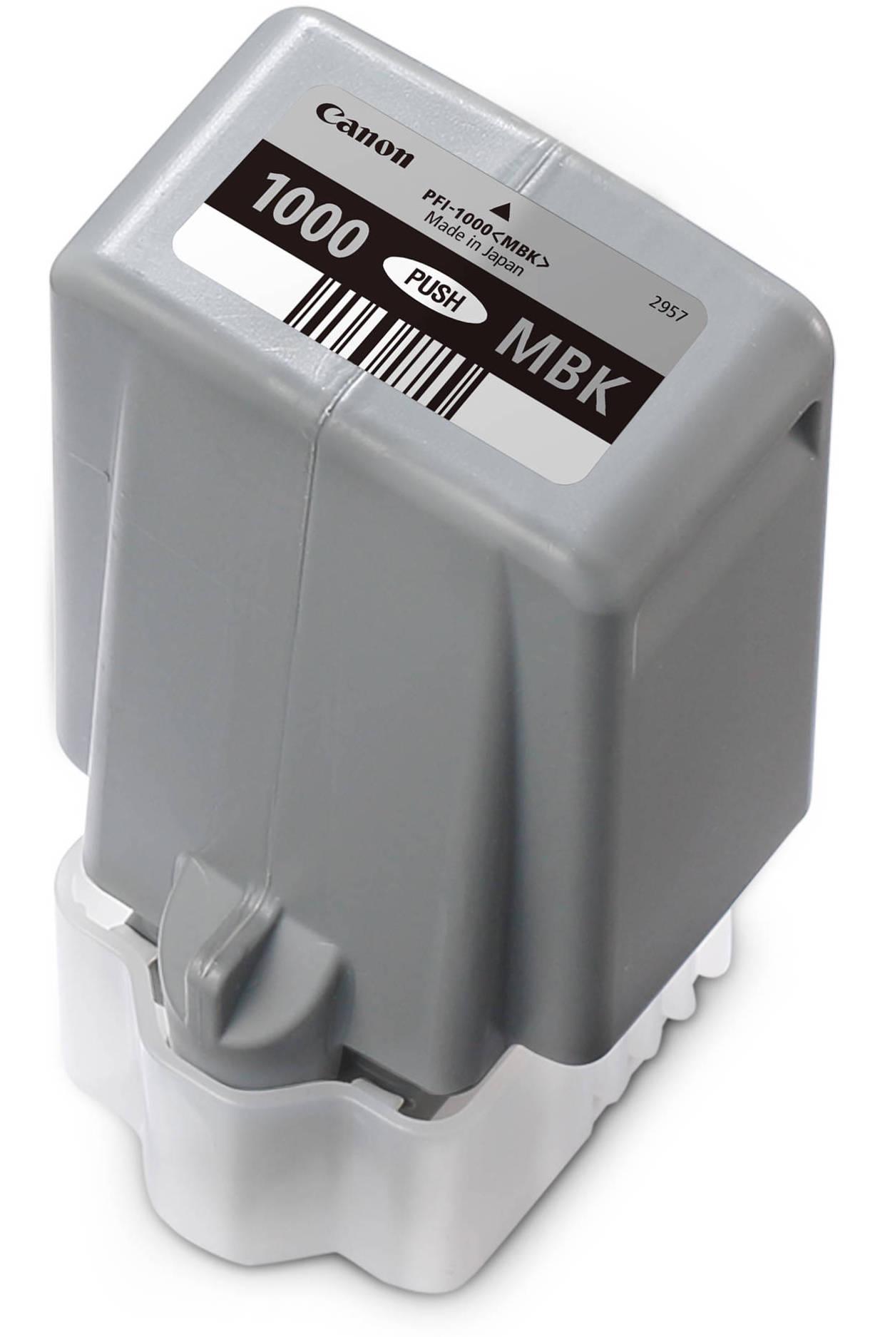 Чернильница Canon PFI-1000 для струйной печати 80 мл Black Matte (0545C001)