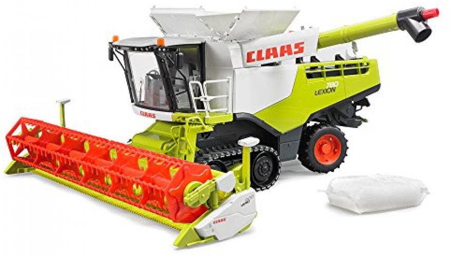 Комбайн Bruder Claas Luxion 780 із гусеничним приводом модель 1:16 (02119) - фото 12