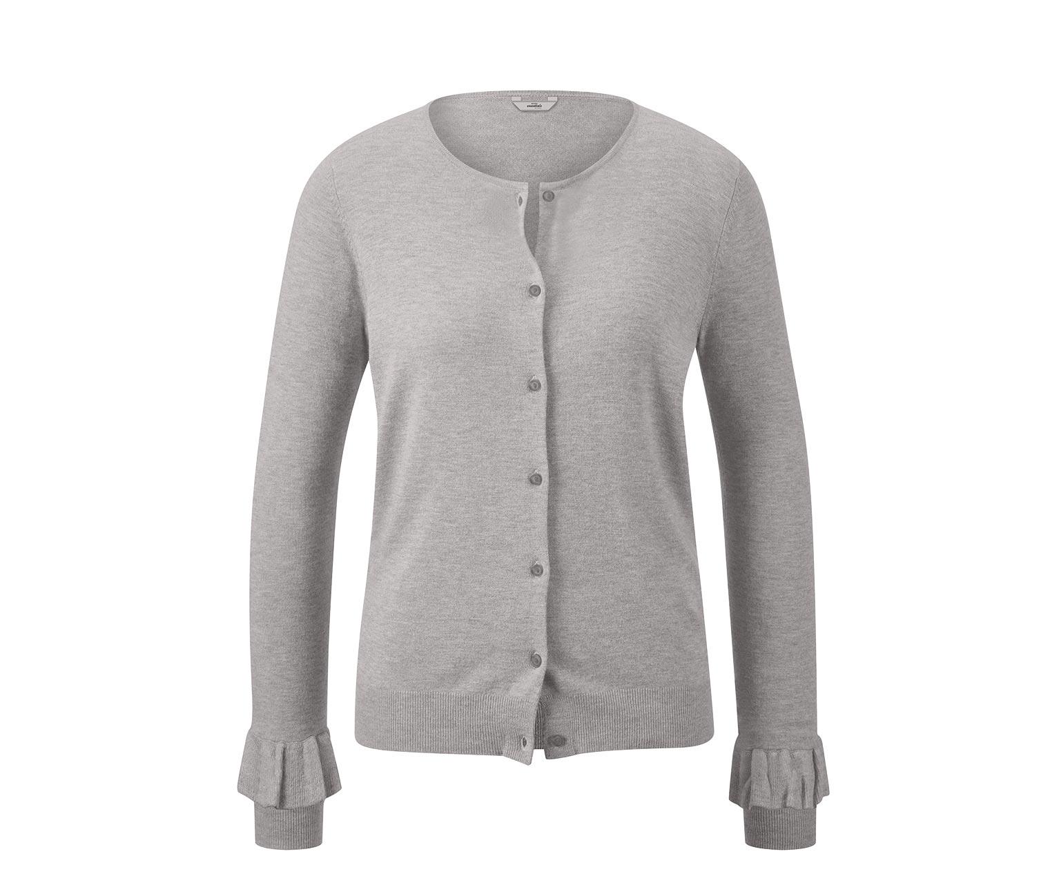 Кардиган TCM Tchibo T1688914452 р. 36/38 Світло-сірий (2764227647)