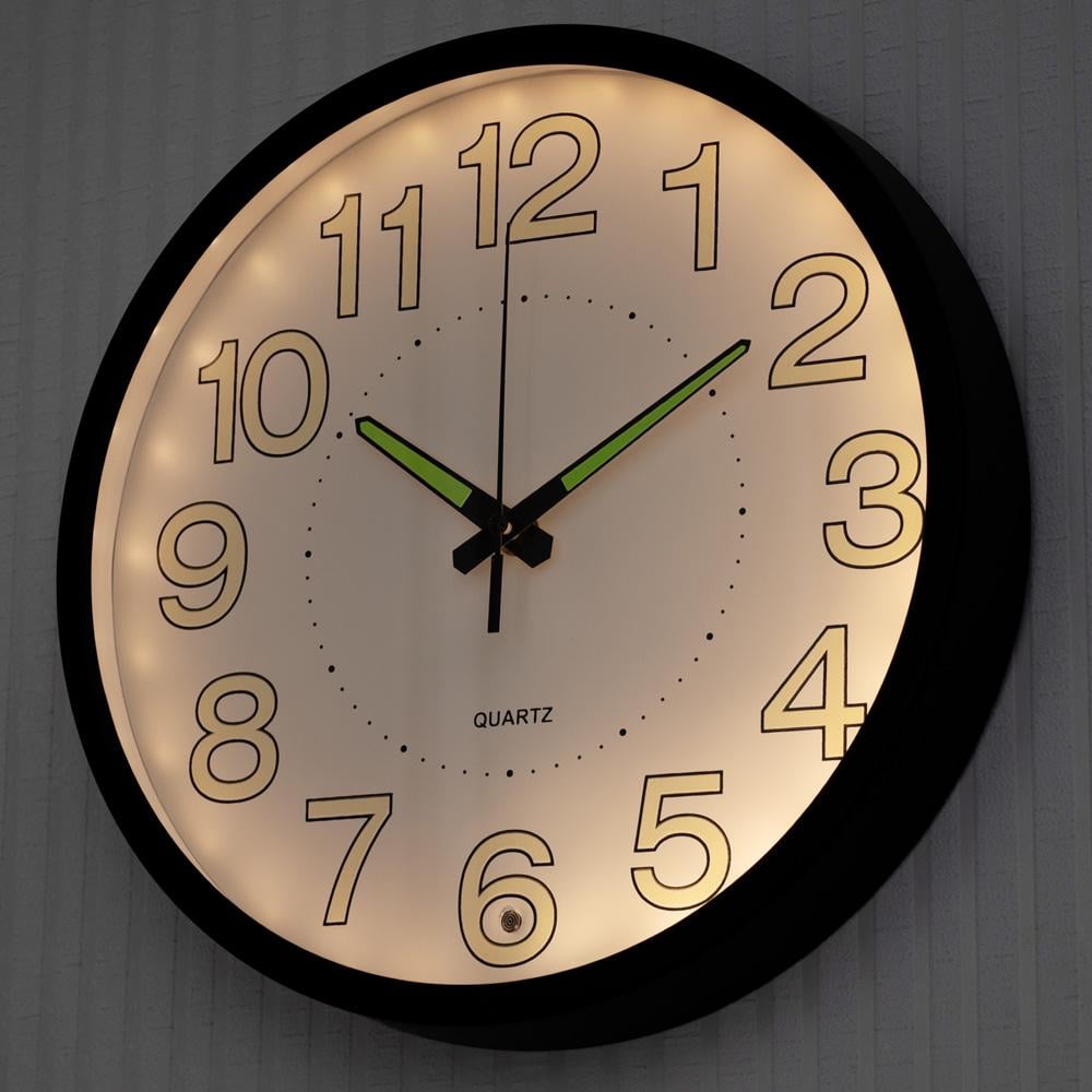 Часы настенные LOSSO CW-30 LED люминесцентные (30076334)