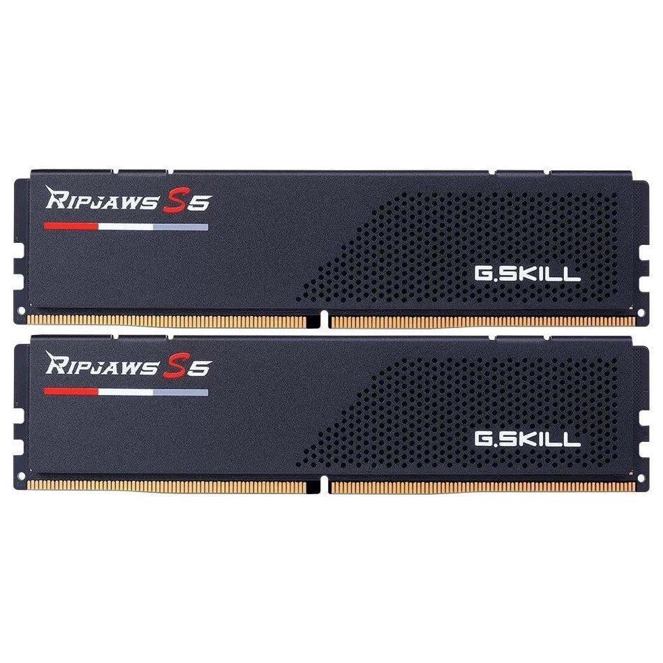 Оперативная память G.Skill Ripjaws S5 DIMM 32 Гб DDR5 5200 МГц CL40 Черный (F5-5200J4040A16GX2-RS5K)