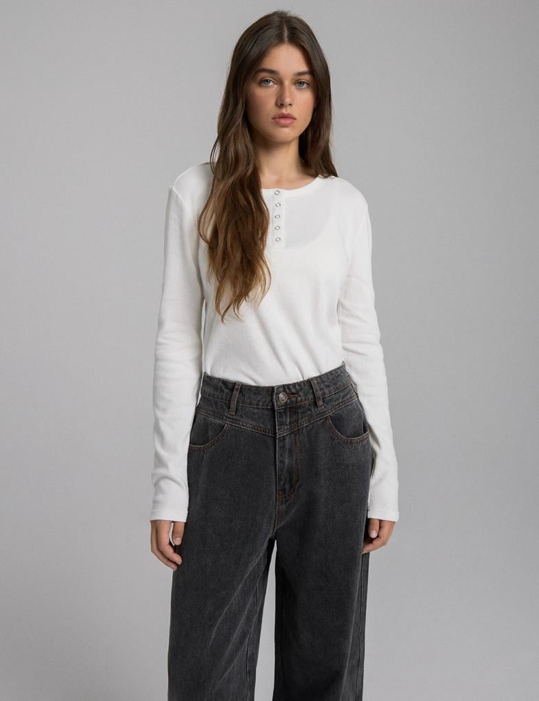 Лонгслив женский Diverse CLTN KOI XS Молочный (5905384074447)
