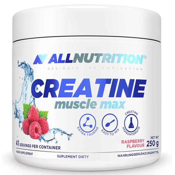 Креатин моногидрат All Nutrition Creatine Muscle Max 250 г 83 порции Малина (000025261)