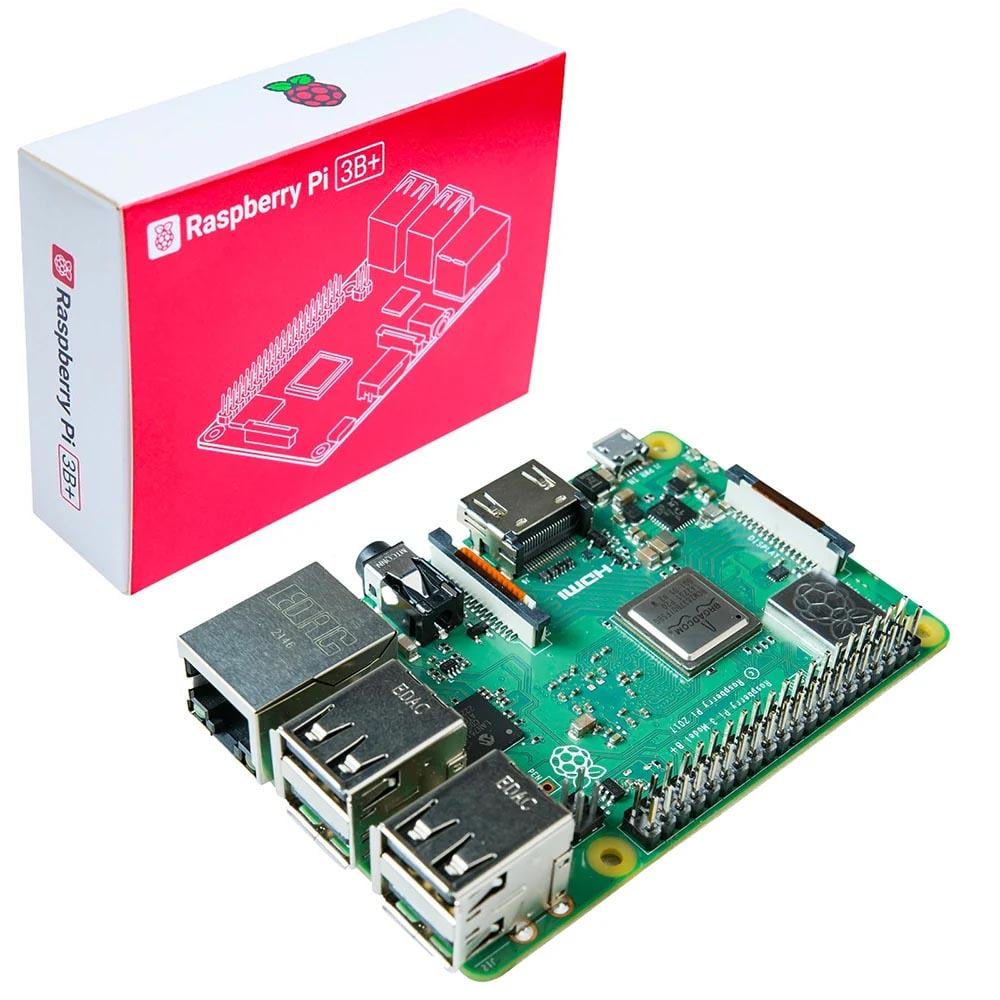 Комп’ютер одноплатний Raspberry Pi 3 Model B+ 1 ГБ RAM з Wi-Fi та Bluetooth (233275)