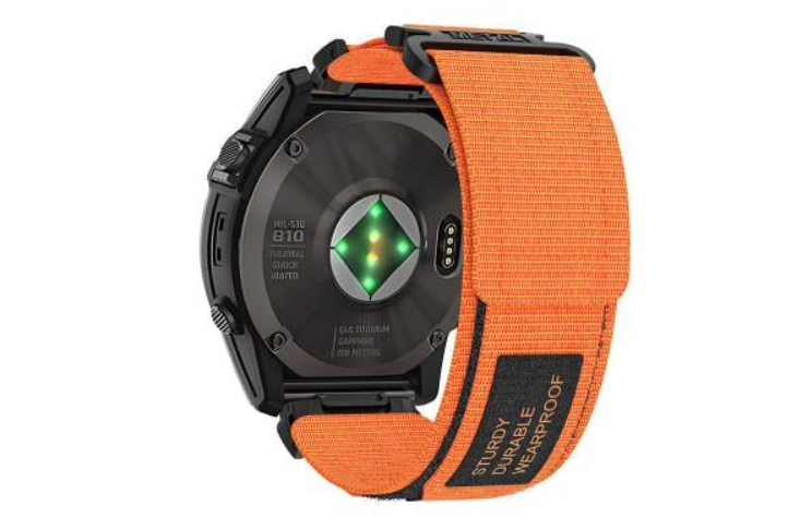 Ремешок Nylon Loop для смарт-часов Garmin Fenix E 22 мм Оранжевый