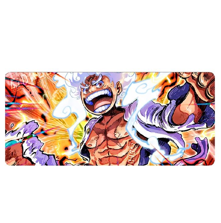 Килимок для мишки з Аніме принтом One piece Монкі Д. Луффі 800х300х3 мм (0101)