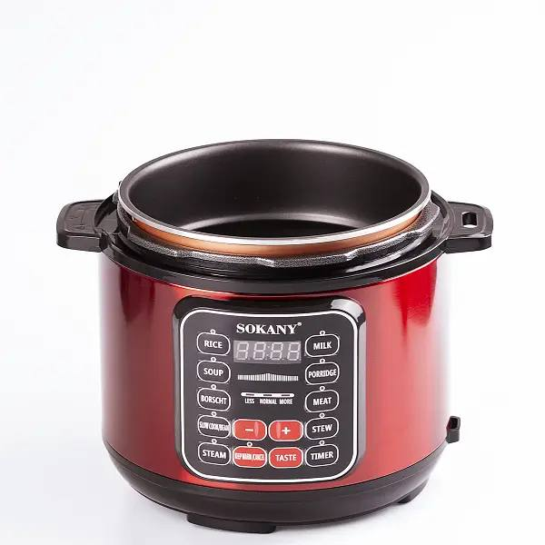 Мультиварка электрическая Sokany с антипригарным покрытием 1000 Вт 5 л (SK-2402) - фото 3 Мультиварка электрическая Sokany с антипригарным покрытием 1000 Вт 5 л (SK-2402) - фото 3