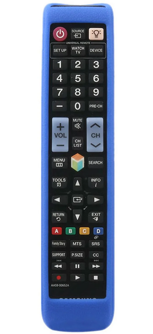 Чехол силиконовый для пульта Samsung Piko TV Синий (29258)