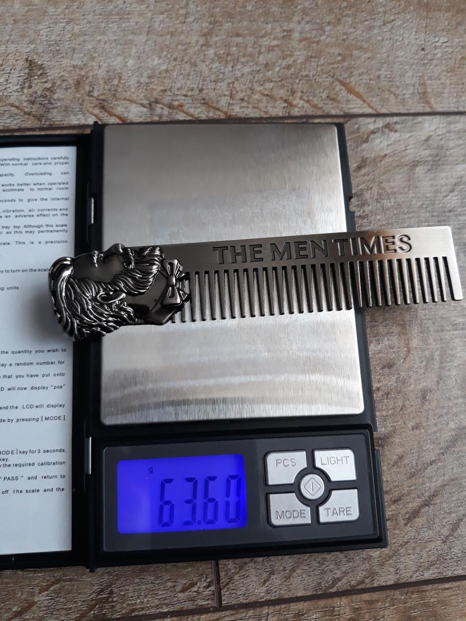 Гребінець-гребінь металевий для чоловіків Barber THE MEN TIMES (1533699199) - фото 10 Гребінець-гребінь металевий для чоловіків Barber THE MEN TIMES (1533699199) - фото 10