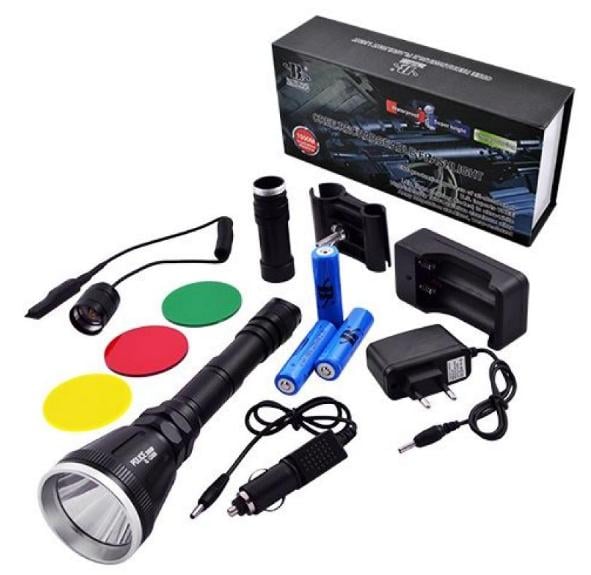 Фонарь для охоты Bailong BL-Q3888 XM-L2 U2 Т6 подствольный - фото 4