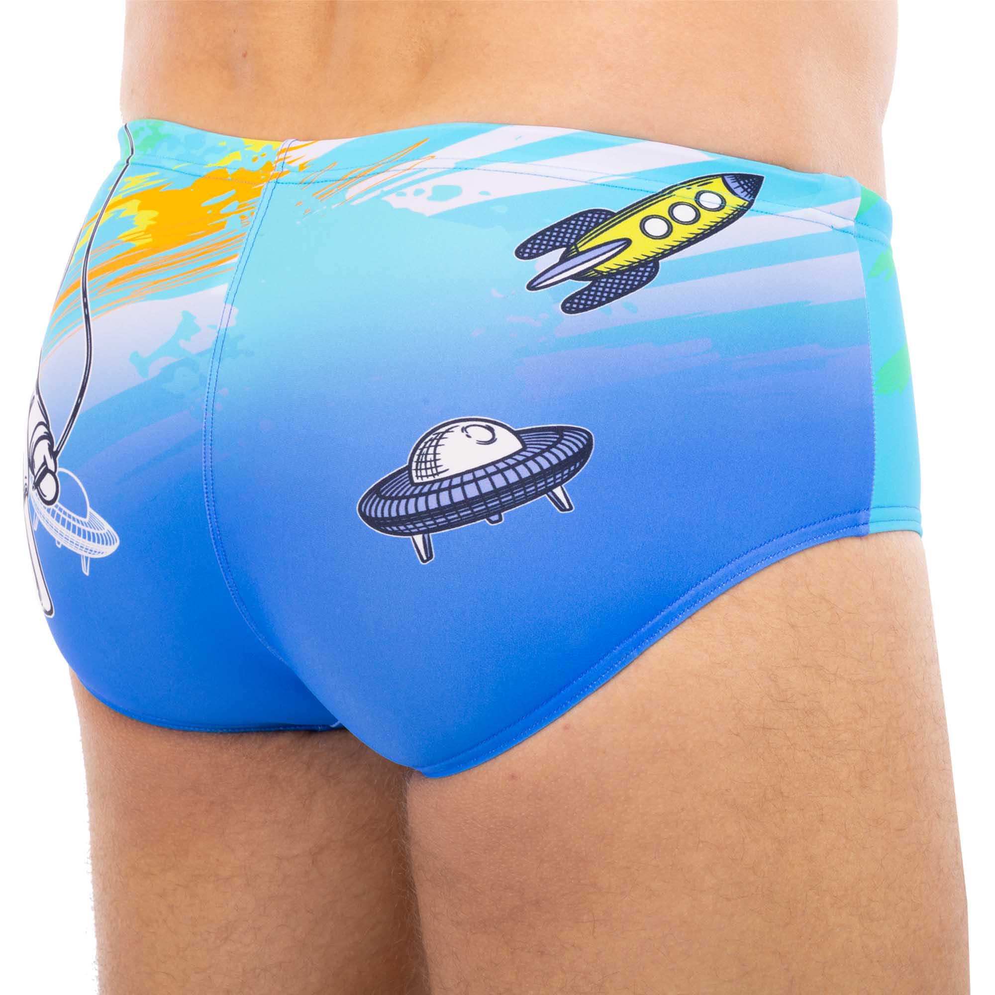 Плавки чоловічі класичні для плавання YINGFA Space 9652 XL Блакитно-синій (9652_Голубой-синий_XL_(165-17) - фото 4 Плавки чоловічі класичні для плавання YINGFA Space 9652 XL Блакитно-синій (9652_Голубой-синий_XL_(165-17) - фото 4