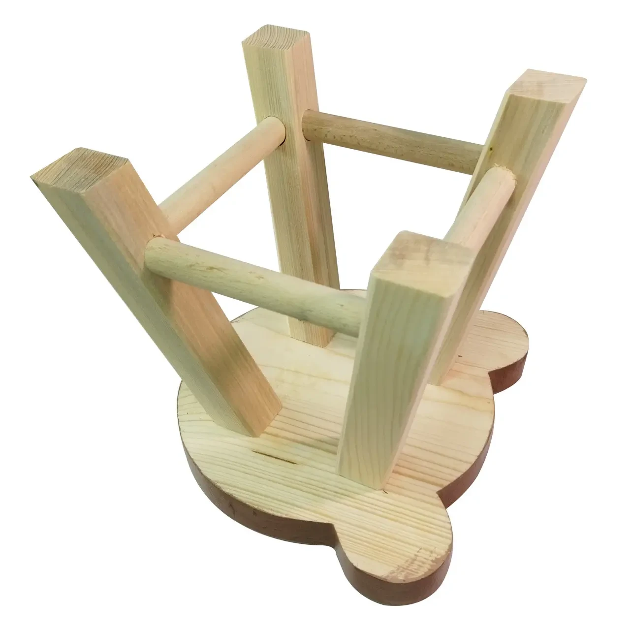 Детский стул деревянный ручной работы "Микки" 25x25x24 см (2136556536) - фото 2