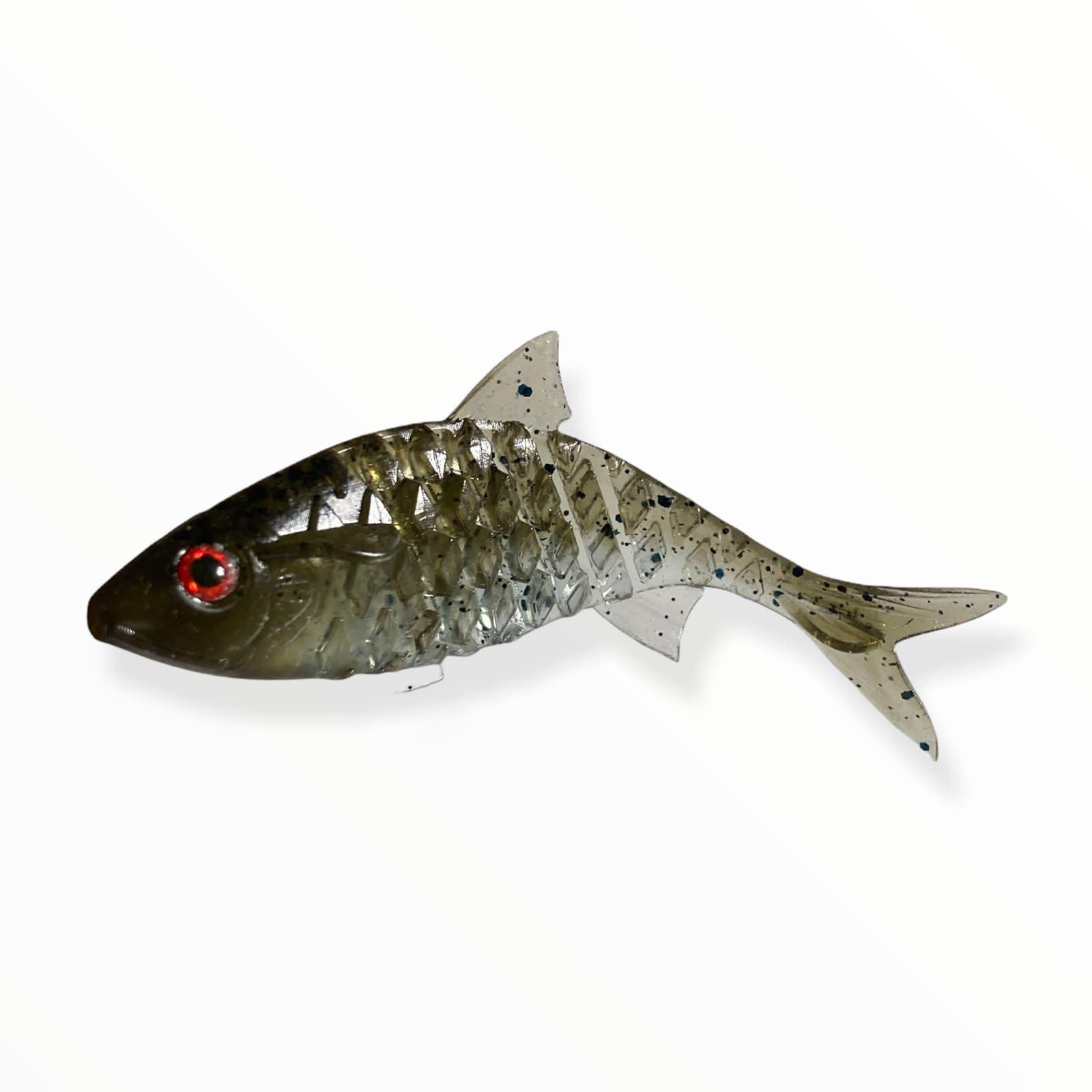Приманки Big Baits Chebak 3D речная серия 4,0" 2 шт. # 106 Green Pumpkin (2406106) - фото 3 Приманки Big Baits Chebak 3D речная серия 4,0" 2 шт. # 106 Green Pumpkin (2406106) - фото 3