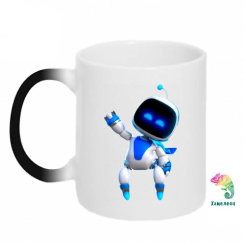 Чашка хамелеон Astrobot 320 мл Черно-белый (7637169-17-144243)