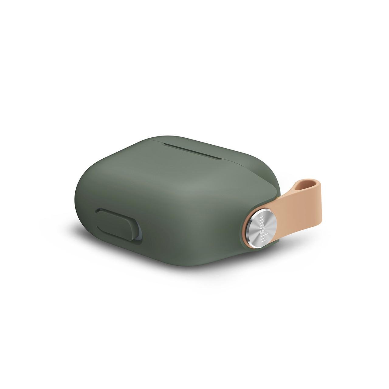 Силіконовий чохол для навушників Moshi Pebbo Case for Airpods 3rd Gen, Mint Green (99MO123843) - фото 3