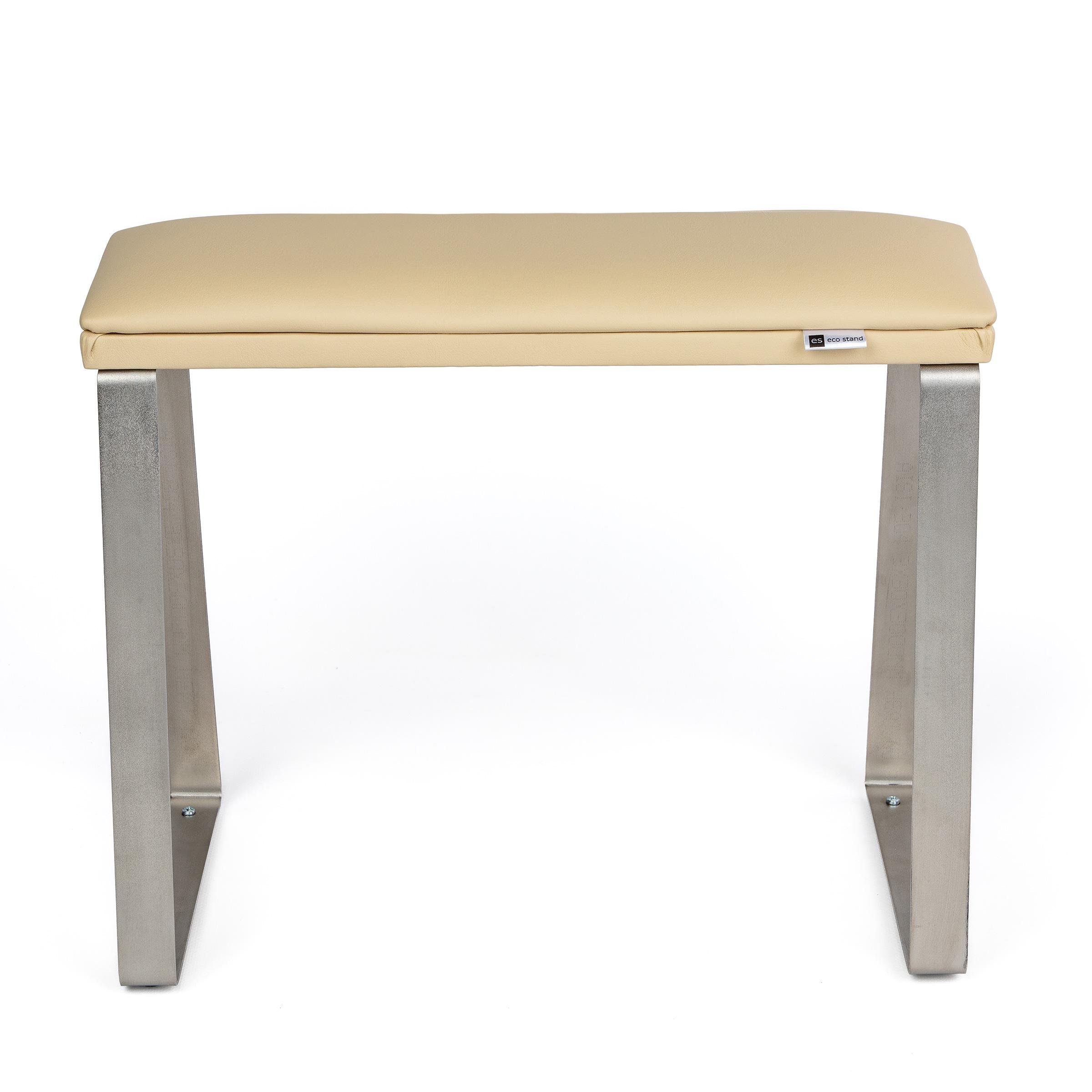 Педикюрная подставка для ног ECO STAND PADIX на металлических ножках Бежевый (26203474)