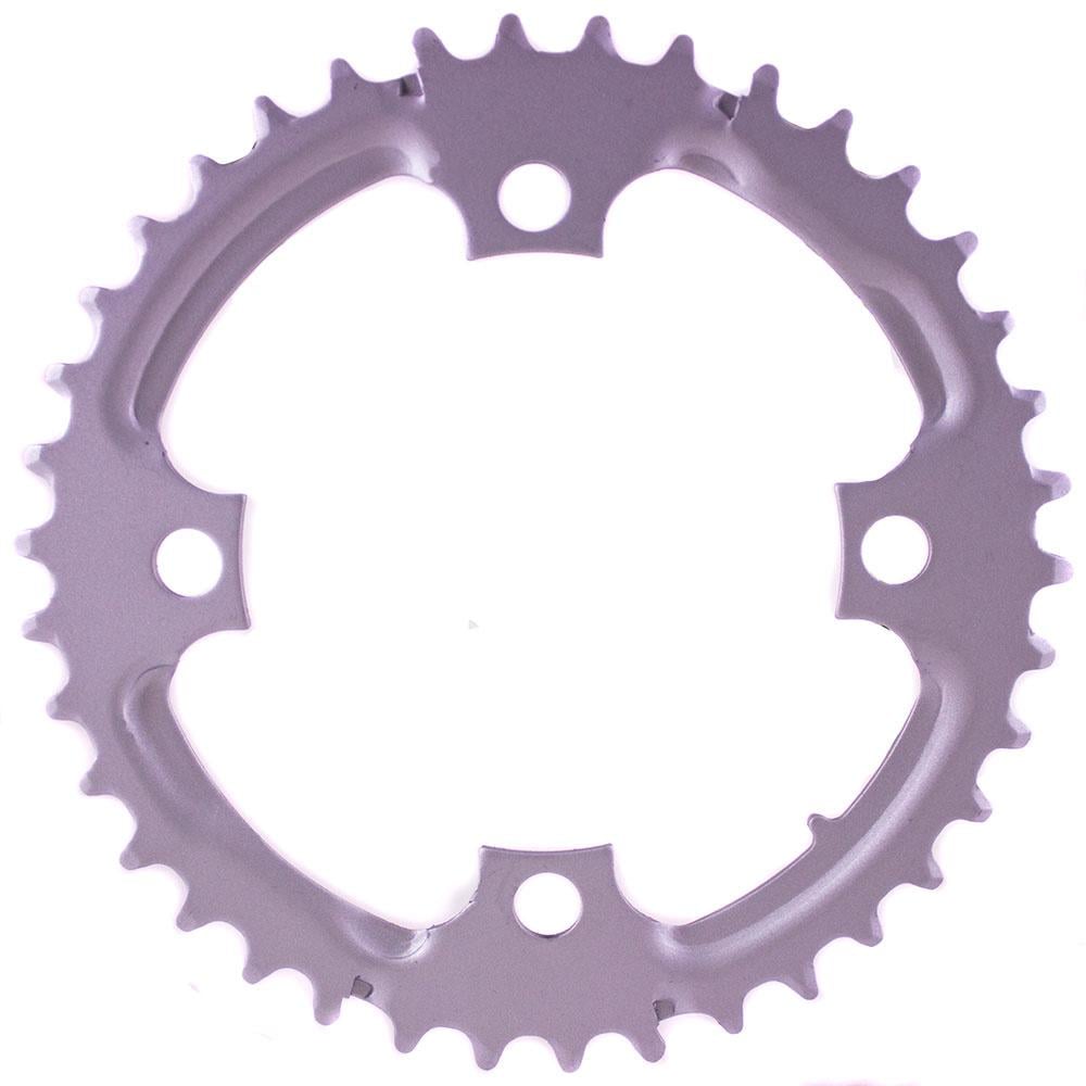 Зірка шатунів велосипедна Shimano 38T BCD-104 мм сталева (SCR-38T-ST-center)