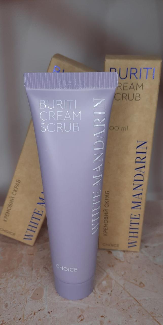 Скраб кремовий для вирівнювання тону обличчя White Mandarin PURIFY 100 мл (1837758711) - фото 2 Скраб кремовий для вирівнювання тону обличчя White Mandarin PURIFY 100 мл (1837758711) - фото 2