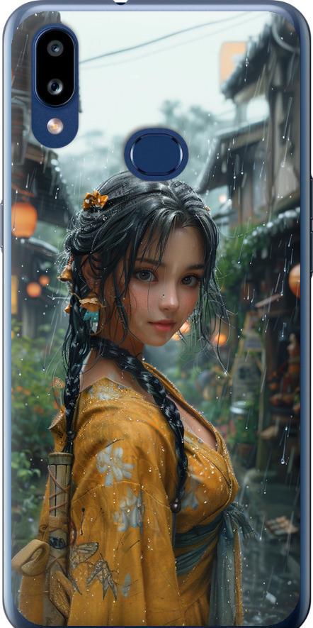 Чехол на Samsung Galaxy A10s A107F Anime-girl (6133t-1776-42517)