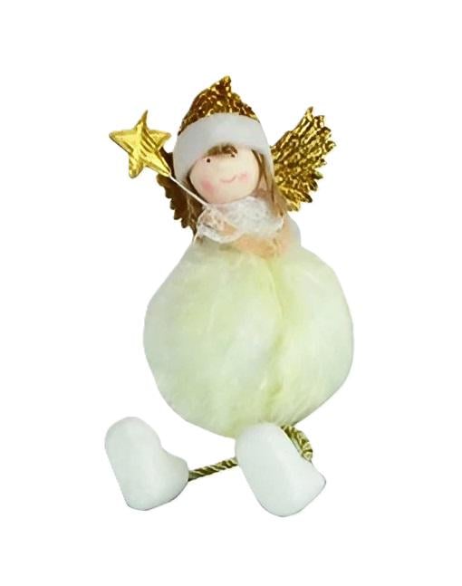 Елочные игрушки МАГІЧНА-НОВОРІЧНА M48072 Angel 19 см