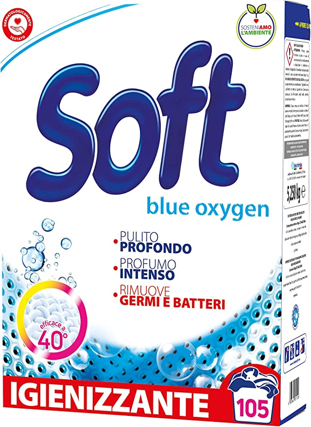 Стиральный порошок универсальный Soft Blue Oxygen 5.25 кг