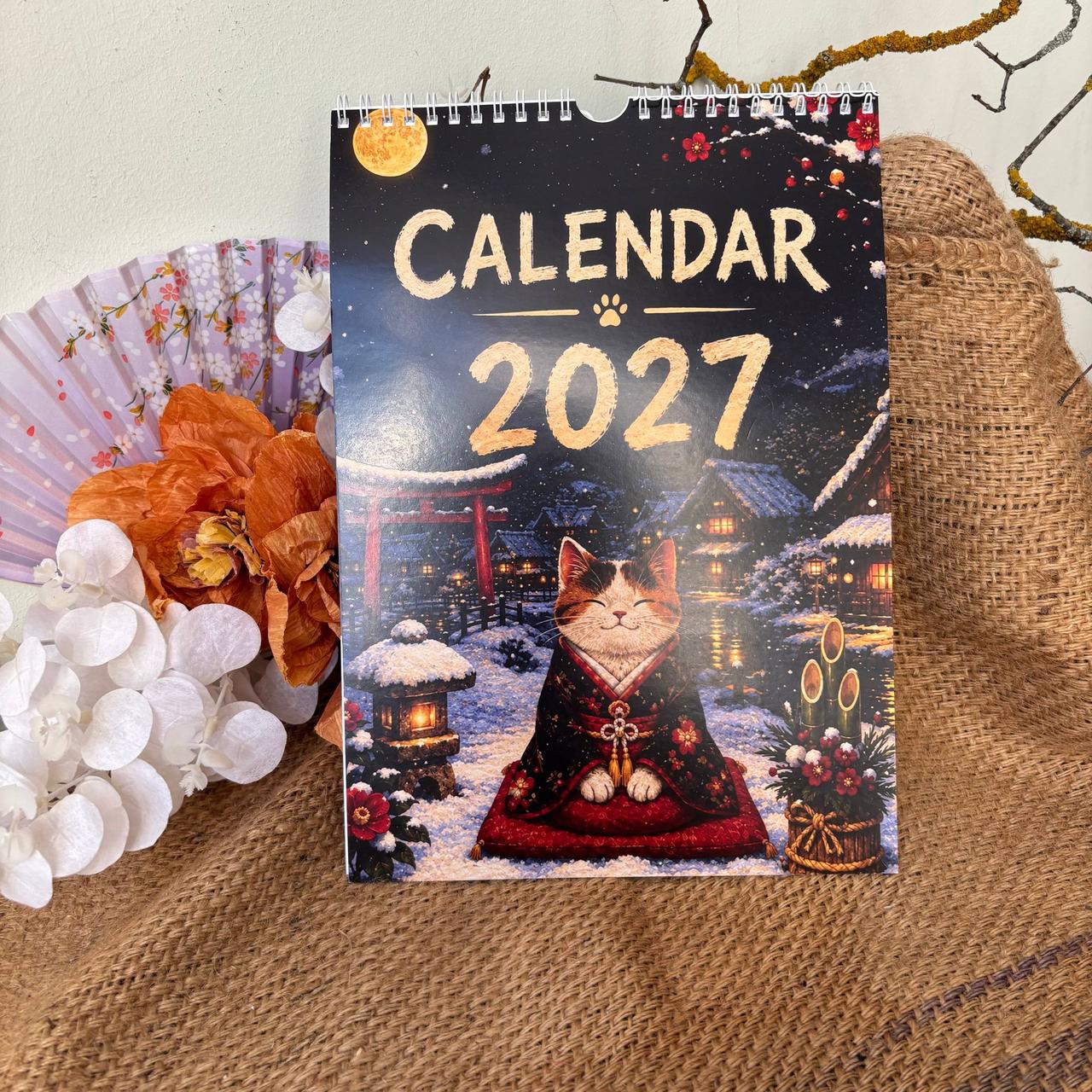 Календар настінний Котики 2027 рік східний (sp1-3226320128)