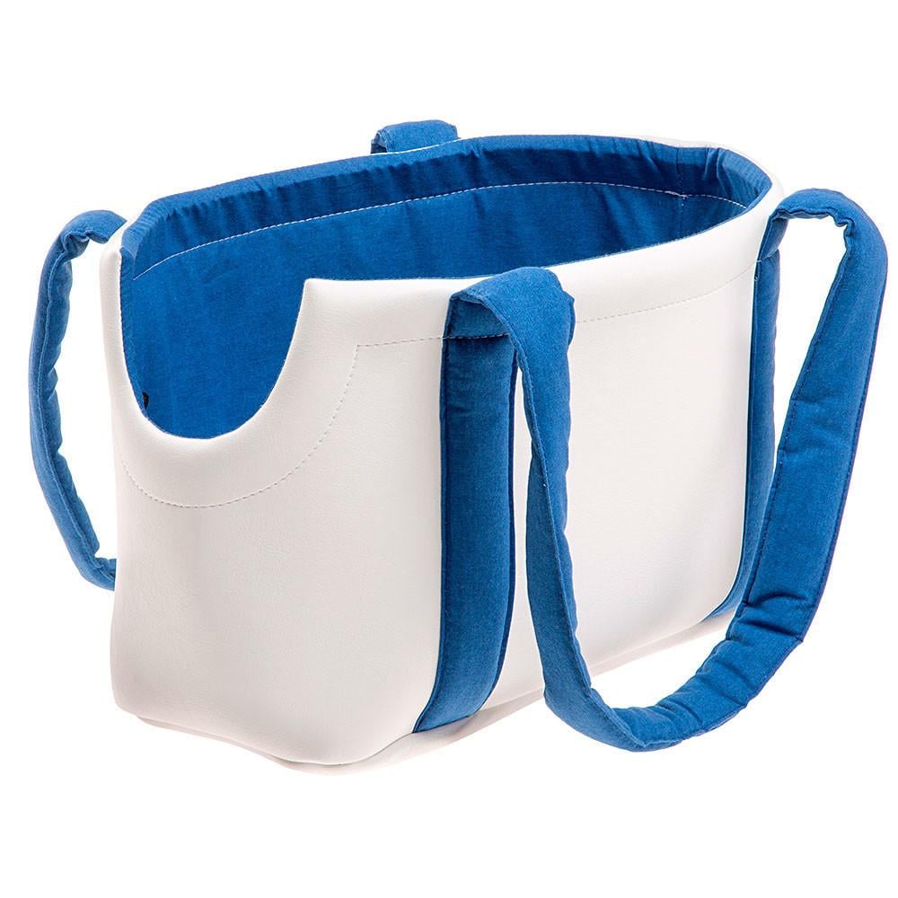 Сумка для собак маленьких Ferplast Tresor 42х20х26 см до 8 кг Белый/Синий (81001311)