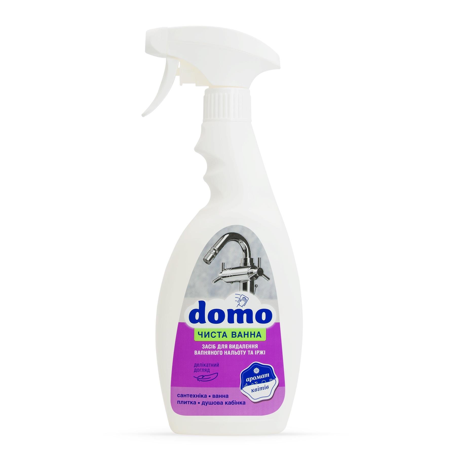 Засіб для видалення вапняного нальоту та іржі Domo Квітковий 500 мл (XD 13127_1)