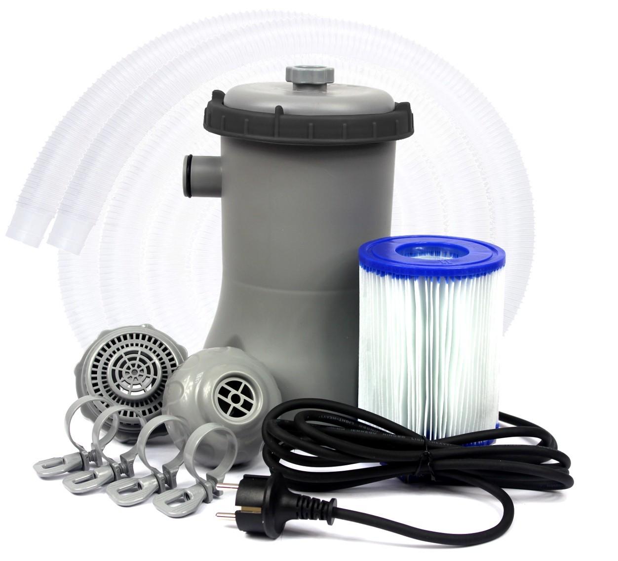 Насос для фільтрації басейну Bestway 2006 л/год (58383) - фото 3 Насос для фільтрації басейну Bestway 2006 л/год (58383) - фото 3