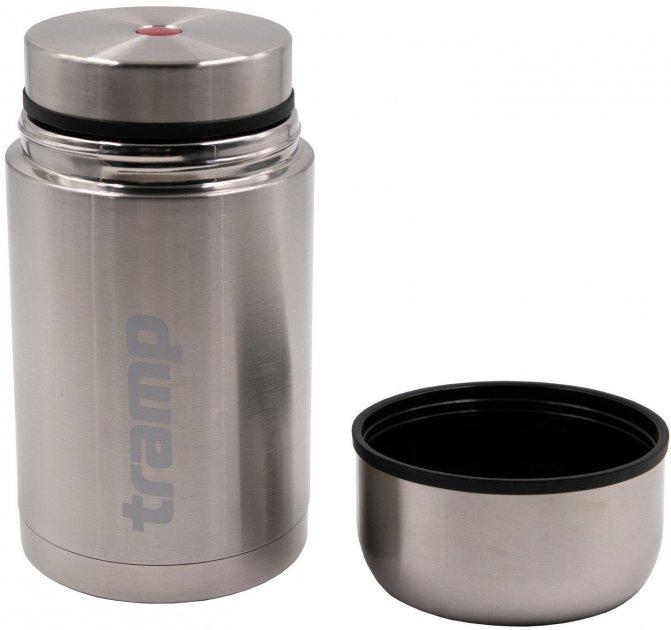 Термос Tramp 1 л из нержавеющей стали марки 18/8 (1698148292) - фото 3