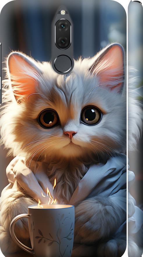 Чехол на Huawei Mate 10 Lite White cat (5646m-1240-42517)