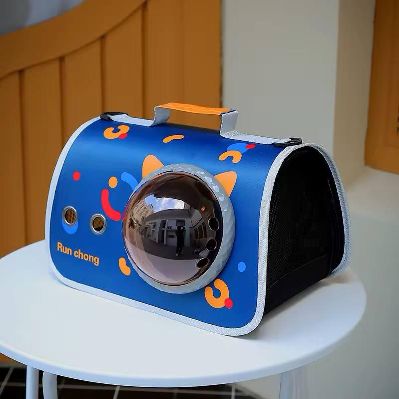 Сумка-переноска для тварин з вентилювальними вставками