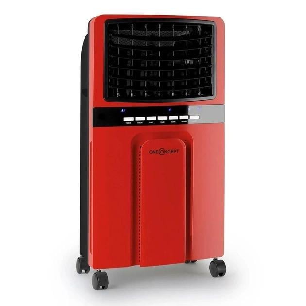 Кондиционер-вентилятор мобильный OneConcept Baltic Red 3в1 65 Вт (10029737)
