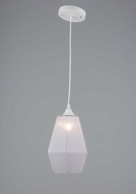 Подвесной светильник Valeso со стеклянным плафоном Е27 IP20 B A4398/1H WT 60W Белый (28687700)