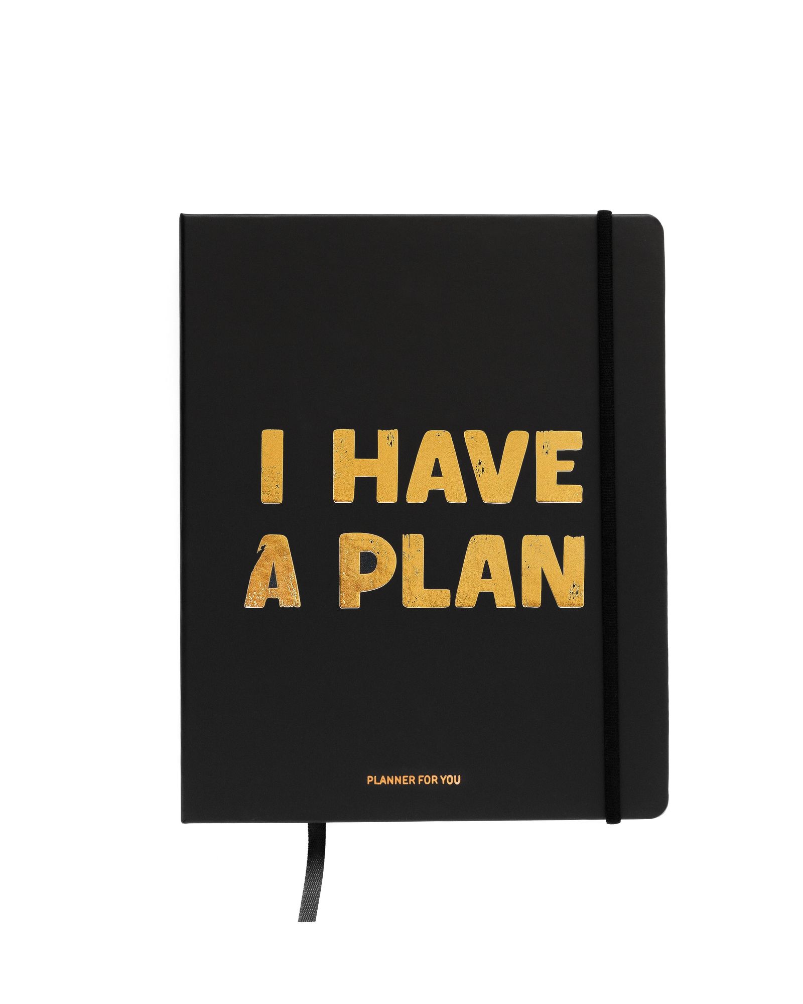 Блокнот для планирования "I have a plan" Black