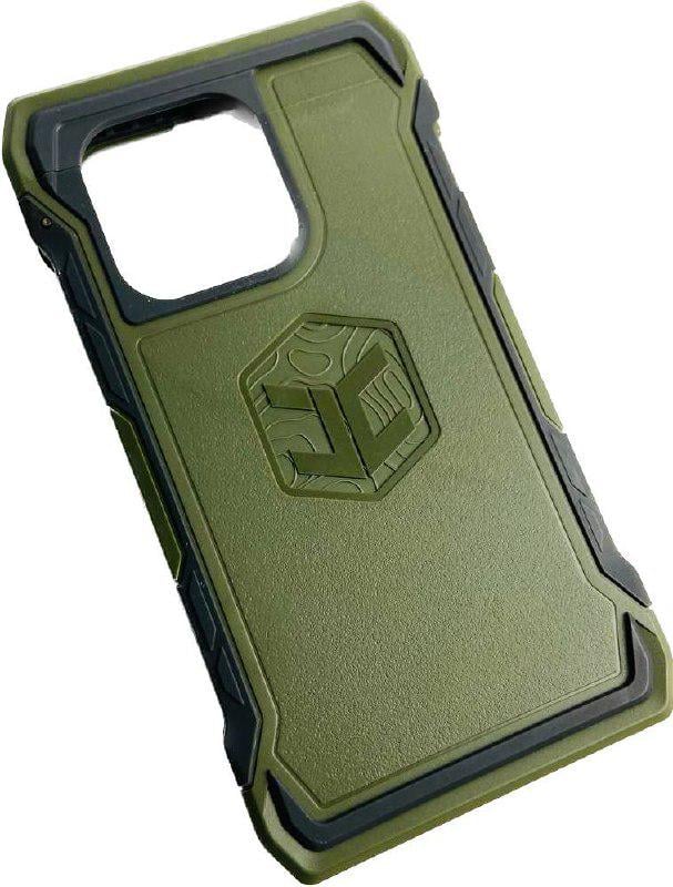 Противоударный чехол Juggernaut.Case ADVNTR Olive Drab для iPhone 15 Pro