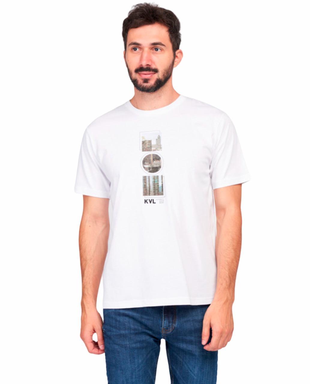 Футболка мужская Kenvelo 10106100.101 XL Белый (5942723004819)